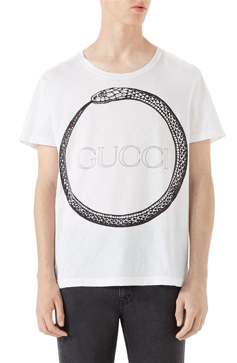 gucci snak circle tee